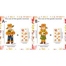 1/2pcs Rural Countryside Style Autumn Scarecrow Window Sticker, Double-Sided Visible Reusable PVC Electrostatic Adsorption Glass Sticker, Suitable For Living Rooms, Shops, Kitchens, Home Decoration, Thanksgiving Party Supplies - Multicolor - View 6