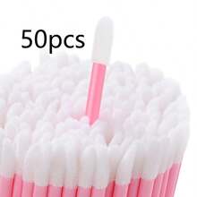Disposable Lip Brush Wands - Lint-Free Lip Gloss And Lipstick Applicator For Makeup, 50/100/200/400/600/800/1000 Count - Pink - View 9