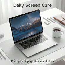 5pcs Screen Protector Film For MacBook Pro 15 Inch, Eye-Protection Anti-Glare/Anti-Scratch Matte Laptop Screen Protector Film, Compatible With MacBook Pro 15''(2016-2019) - View 9