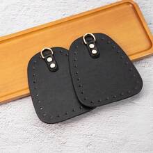 2pcs Woven Bag Side Panels, Pre-Drilled Design, Bag Side Support Pieces, With D-Ring Shoulder Strap Connector, Bag Reinforcement Accessories, Handmade DIY Wallet Materials, DIY Bag Making And Replacement Parts - Multicolor - View 11