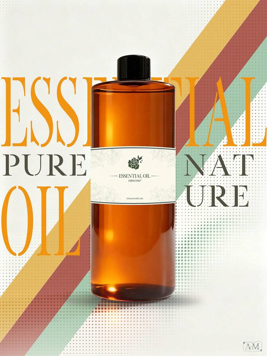 Recarga de aceite esencial de aromaterapia de 500ml, adecuado para difusor de varillas y máquina de aromaterapia/aromaterapia sin llama/fragancia de ratán/difusor de aceite esencial, aceite de aromaterapia para el hogar de larga duración con concentración del 30% - Multisabor - Ver 1