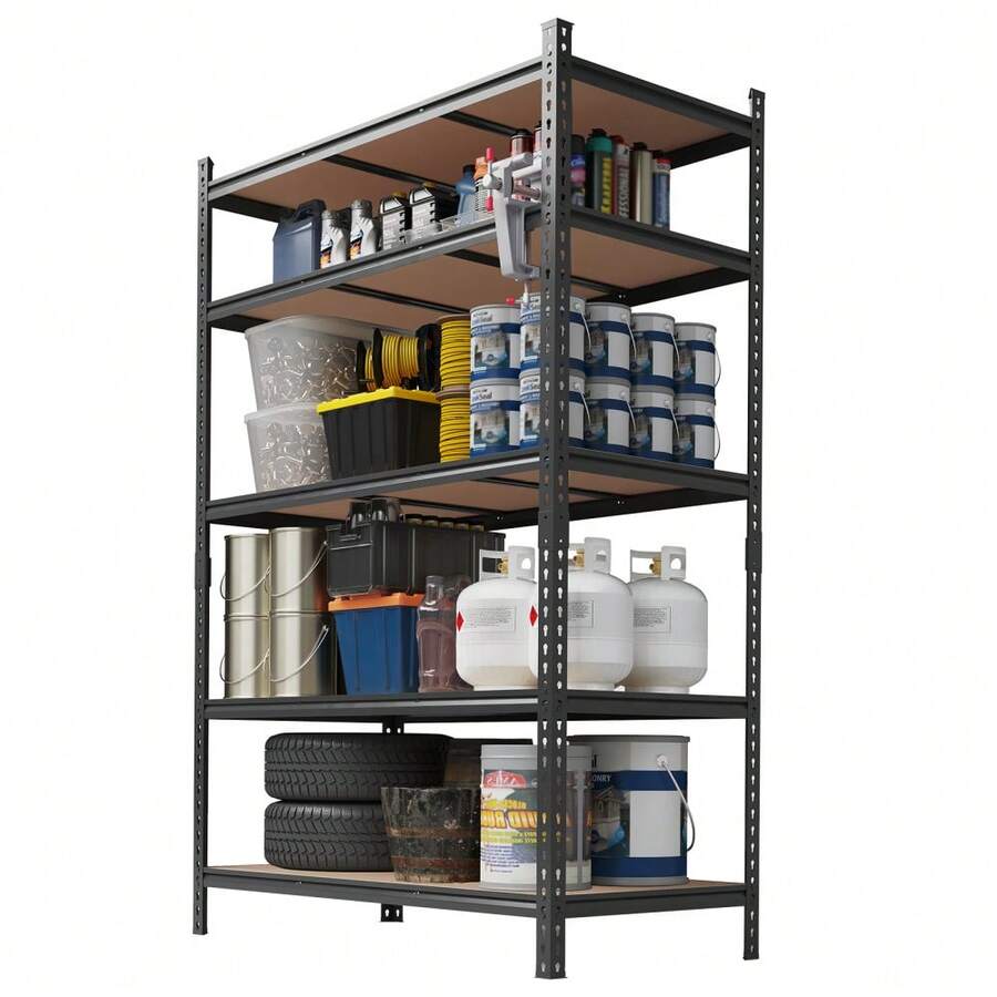Supports de rangement pour garage - Noir - Voir 1