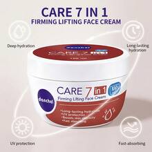danche Koleksi Krim Wajah Care 7 In 1, Hidrasi Mendalam 48 Jam, Perbaikan Pelindung Kulit, Anti-Penuaan & Pengontrol Minyak, Meredakan Kemerahan, Alas Makeup Ringan dan Tidak Berminyak - Multifungsi - View 5