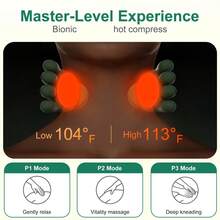 Electric Neck And Shoulder Massager With Massage Function - Wireless Portable USB Rechargeable Deep Tissue Massage Pad, Suitable For Neck, Shoulders, Back And Arms. Durable Plastic Material, Ergonomic Design - Perfect Gift For Parents, Neck Massager - Multicolor - View 7