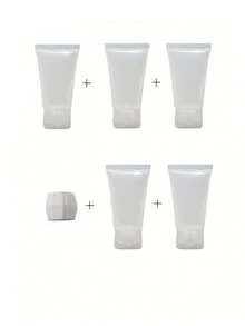 Plastic Toothpaste And Facial Cleanser Adapter Refill Bottle, Cosmetic Tube Dispensing Tool Set, Portable Travel Toothpaste And Facial Cleanser Refill Set - Multicolor - View 13