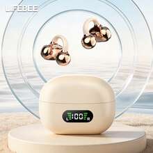 LIFEBEE Wireless Clip-On Earbuds, Wireless Open-Ear Hook Headphones, Built-In Microphone, Touch Control, Noise Canceling, Sports Open-Ear Earphones, Suitable For Fitness And Exercise - View 8