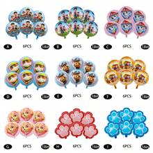 Hasbro Conjunto de globos para decoración de fiesta de cumpleaños infantil con tema de perro azul, suministros para fiesta de bautizo de bebé, juguetes de regalo - Juego de globos - Ver 1