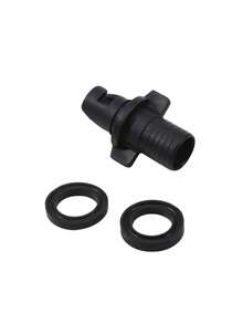 Adaptador de válvula de aire para kayak inflable de uso pesado, conector universal de válvula de bomba de aire, accesorio de inflado para SUP inflable, bote y kayak, adaptador para canoa, bote de goma, tabla de SUP, equipo de deportes acuáticos inflable, pieza de repuesto para inflar y desinflar - Negro - Ver 8