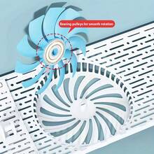 1pc Wall-Mounted Air Conditioner Vent Deflector, Windproof And Durable, Suitable For Cold And Warm Air Circulation, Home Appliance Accessory, With Retractable Vent Direction Design, Suitable For Home And Office Vent Direction - Multicolor - View 4
