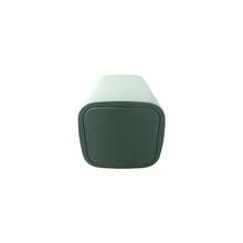 29x25x26cm Mint Green Plastic Square Trash Can With Lid, Modern Minimalist Push Top Waste Bin For Kitchen Office Bathroom - Mint Green - View 6
