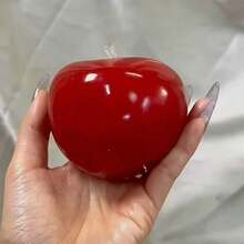 Simulated Apple Squeezing Toy/Super Soft Apple Pressure Ball/Fruit Texture Toy/High Density Slow Rebound Sensory Toy/Stress Relieving Squeezing Ball/Relaxing Tool/Office Desk Stress Relieving Tool/Suitable For Classroom Rewards/Halloween/Christmas - Multicolor - View 1