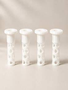 1/2Pcs Hydroponic Plant Propagation Stem Fixer, Universal Glass Bottle Plant Holder, White PP Plastic Hollow Breathable Anti-Lodging Support, For Water Plant Cuttings Rooting, Desktop Windowsill Balcony Garden Decor, Gift For Plant Lovers - Multiple Styles - View 11