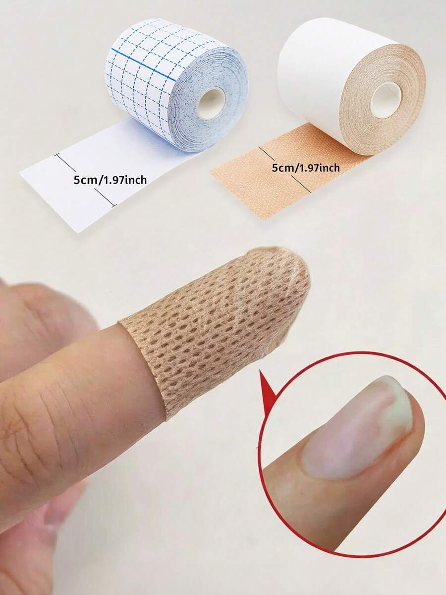5m Breathable Nail Protection Tape, Nail Art Protection Tool - Multicolor - View 1