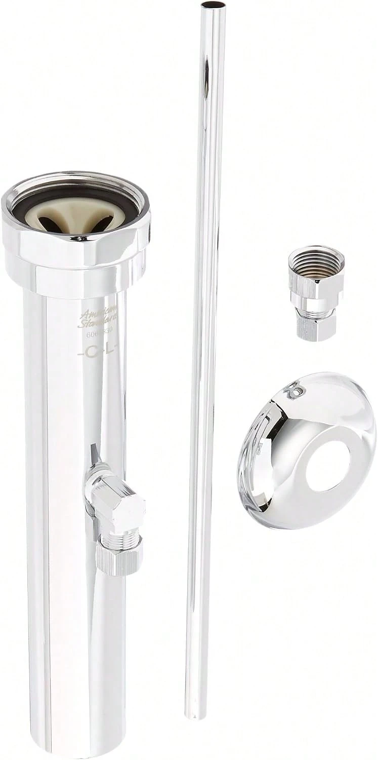 American Standard 6065830002 Manual Piston Flush Valve Trap Primer - White - View 1