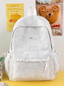 Ransel Pelajar Perempuan, Ransel Renda, Ransel Lucu untuk Anak Perempuan, Ransel Minimalis 2026, Ransel Hati untuk Pelajar, Ransel Transparan, Ransel Kecil untuk Perjalanan yang Enerjik - MultiWarna - View 16