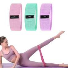 High Elasticity Hip Resistance Band, Suitable For Home Workout, Muscle Strength Training (Unisex), Fitness Accessory - A - View 4