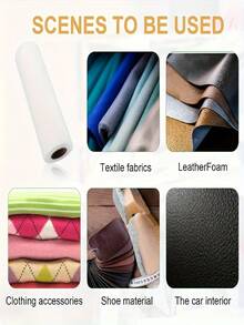 Hot Melt Adhesive Web/1 Roll Double-Sided Adhesive Interlining, Clothing Additions Inlay, Double-Sided Adhesive Ironing Hot Melt, No Sewing Required Ironing Trouser Leg Stickers Hot Melt Fabric Adhesive Web - Single Piece - View 4