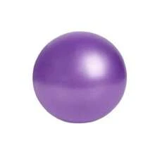 1pc Multicolor Mini 25cm Anti-Burst PVC Yoga Ball, Mini Yoga Ball Pilates Ball Ring Gymnastics Small Fitness Ball - Multicolor - View 6