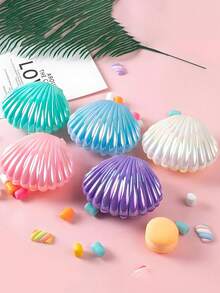 Kotak Hadiah Cangkang Plastik, Kotak Permen Cangkang, Kotak Perhiasan Mini Multifungsi, Kotak Permen, Kotak Cincin, Stand Pajangan Perhiasan, Cocok Untuk Pernikahan, Pesta Lajang, Pesta Ulang Tahun, Pesta Bertema Hawaii, Pesta Bayi dan Pemberian Hadiah Umum - Berbagai gaya - View 3