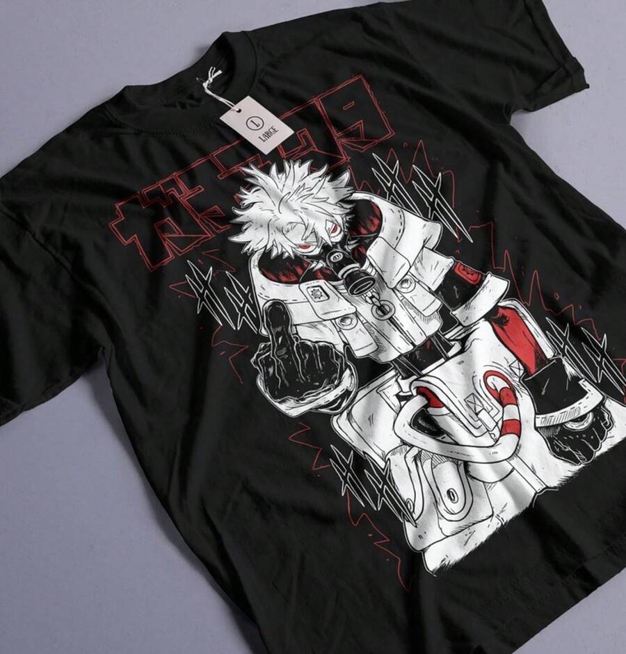 T-shirt Gachiakuta Tome Tankobon manga d'horreur japonais anime cadeau toutes tailles - Noir - Voir 1