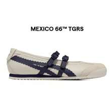 Onitsuka Tiger's New Summer Model Mary Jane TGRS Versatile Ballet Shoes, Onitsuka Shoes For Women, Lightweight Casual Shoes For Women - Mary Jane - Black, White and Yellow - View 11