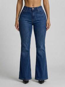 Women Jeans - Medium Wash - View 3