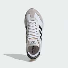 Adidas 春秋款中性運動休閒鞋 情侶厚底復古休閒鞋 JI0831 - 白/一號黑/晶白 - 查看 2