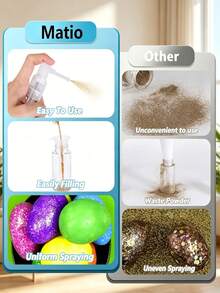 Portable Refillable Powder Spray Bottle - Suitable For Hair Styling Powder, Glitter, Talcum Powder And Baking Decoration Powder (Powdered Sugar/Cocoa Powder) Etc.; Multi-Functional Leak-Proof Design, Suitable For Hair Stylists And Personal Daily Use. - Multicolor - View 3