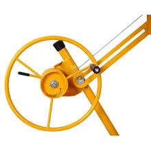 Drywall Lift Panel 11' Lift Drywall Panel Hoist Jack Lifter,Yellow-XY152490 - Multicolor - View 9
