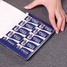 60pcs Double Edge Safety Razor Blades, Platinum Coated High Stainless Steel Razor Blades - Suitable For Most Safety Manual Razors - Ultra Sharp, Suitable For Close Shaving - Razor Blades - View 8
