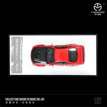 TIMEMICRO 1:64 GTR34-0 Red Paint Die-Cast Alloy Car Model Collectible Display Gift - Multicolor - View 4