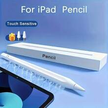 Aktiver kapazitiver Eingabestift für iPad 2018-2025, universeller Tablet-Touchpen mit Handflächenerkennung, USB-C Schnellladung, Pixel-genaue Neigungsempfindlichkeit, kompatibel mit iPad 11/10/9/6/A16, Mini 7/6/5, Air M3/M2 13.4/12.9/11, Premium-Gefühl, professionelles Zeichenwerkzeug - Verschiedenfarbig - Übersicht 6