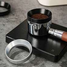 1PC Magnetic Dosing Ring 51mm 58mm Universal Espresso Portafilter Dosing Funnel Strong Magnetic Adsorption Anti-Spill Powder Ring Home Bar Coffee Distribution Accessory - Multicolor - View 9