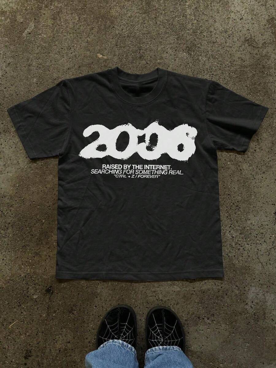Men's T-Shirts - 黑色 5 - 查看 1