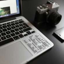 Self-Adhesive Waterproof Transparent Keyboard Shortcut Reference Stickers | Removable Labels For Desktop PC, Windows & - View 4