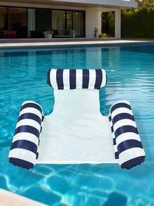 1pc Detachable Mesh Seat Inflatable Pool Float Bed, Adult Portable Swimming Pool Party Supplies, Summer Beach Pool Accessories, Pool Inflatable, Beach Essentials, Pool Float - Multiple Styles - View 13