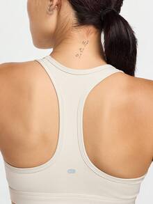Nike/Authentic 2024 New Women's Moisture-Wicking Padded Sports Bra HJ8132-072 - HJ8132-072 - View 4