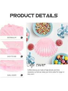 Kotak Hadiah Cangkang Plastik, Kotak Permen Cangkang, Kotak Perhiasan Mini Multifungsi, Kotak Permen, Kotak Cincin, Stand Pajangan Perhiasan, Cocok Untuk Pernikahan, Pesta Lajang, Pesta Ulang Tahun, Pesta Bertema Hawaii, Pesta Bayi dan Pemberian Hadiah Umum - Berbagai gaya - View 5
