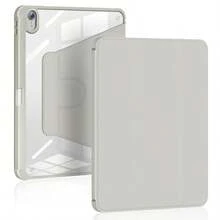 TenYide 平板電腦保護殼 附支架 360°旋轉保護套 相容 iPad 8th/9th/10th/11th(A16)/Air4/5/6/7/8/13/Pro 11/12.9 Mini6/7 GalaxyTab S7/S8/S9/S10/S11/S9FE/S10FE/A7/A8/A9/A9 PLUS/A11/A9+/S9 PLUS/S10 PLUS/S9+/S10+/S10 FE+/S9 Ultra/S10 Ultra/S11 Ultra，亦相容 MatePad 系列機型 / HonorPad 系列機型 / XiaomiPad 系列機型 / RedmiPad 系列機型 / LenovoTab 系列機型 / LenovoXiaoxinTab 系列機型 / LenovoIdeaTab 系列機型 - 淺灰色 - 查看 4