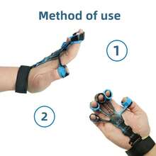 2pcs Adjustable Grip Strength Trainer, Equipped With 6 Resistance Levels - Perfect For Office Workers, Musicians, Arm Training Enthusiasts - Ergonomic Design, Non-Slip, Portable Hand Exerciser - Multicolor - View 7