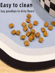 1pc Customized Super Absorbent Dog Food Mat, Can Print Name, Personalized Pet Food Mat, Personalized Dog Mat (Using Pet Name), Personalized Dog Feeding Mat, Customized Dog Bowl Mat, Customized Dog Food Mat (Can Print Name) - Made Of Thick, Non-Slip, Absorbent Diatomaceous Earth Material, It's The Perfect Gift For Your Beloved Pet. - Multicolor - View 3