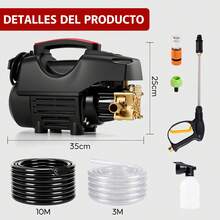 Professional Portable Electric Pressure Washer - US B Type Plug(110-127V) - View 2