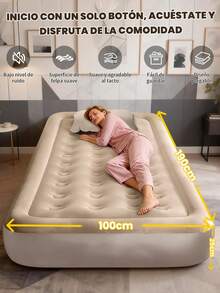 Outdoor Air Mattress - Single Low Bed 190*100*25cm - View 5