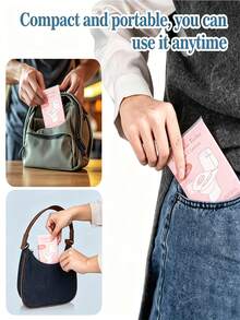 Disposable Toilet Seat Covers, Portable Soft Comfortable, Individually Wrapped, Suitable For Most Toilets, Easy To Use For Travel, Camping, Hotel And Public Restrooms, Disposable Protection, Essential For Airplane, Camping, Hotel Supplies, Travel Necessities - Multicolor - View 11