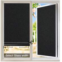 Customisable Blackout Window Film – Privacy Film For Bedrooms And Bathrooms In The Home, And Frosted Stickers For Living Rooms, Offices And Cars – For Privacy And Light Control, Suitable For Children's Bedrooms And Storage Rooms - Multicolor - View 2