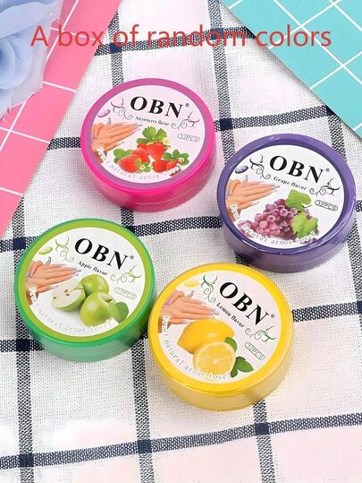 1 Box Random Color Floral Scented Nail Polish Remover Wipes