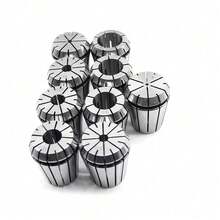 9pcs Lathe Chuck Tool Collet Chuck For CNC ER32 Collet Set And Wrench - Silver - View 7