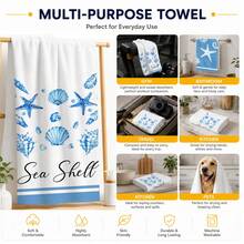2/4/6pcs/Set, Lap Piring, Lap Dapur, Lap Tangan Kamar Mandi Tema Kartun Laut Modern, Lap Tangan Lembut, Desain Bintang Laut dan Kerang, Dapat Dicuci dengan Mesin, Lap Tangan Persegi Panjang, Cocok untuk Perlengkapan Pesta Pantai, Hadiah Rumah untuk Ibu, Hadiah Pesta Rumah Baru, Kain Pembersih Dapur yang Dapat Digunakan Kembali untuk Dekorasi Dapur Rumah - MultiWarna - View 5
