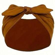 Wide Rabbit Ear Elastic Waistband Hair Accessory, Sports Yoga Headband - Multicolor - View 6