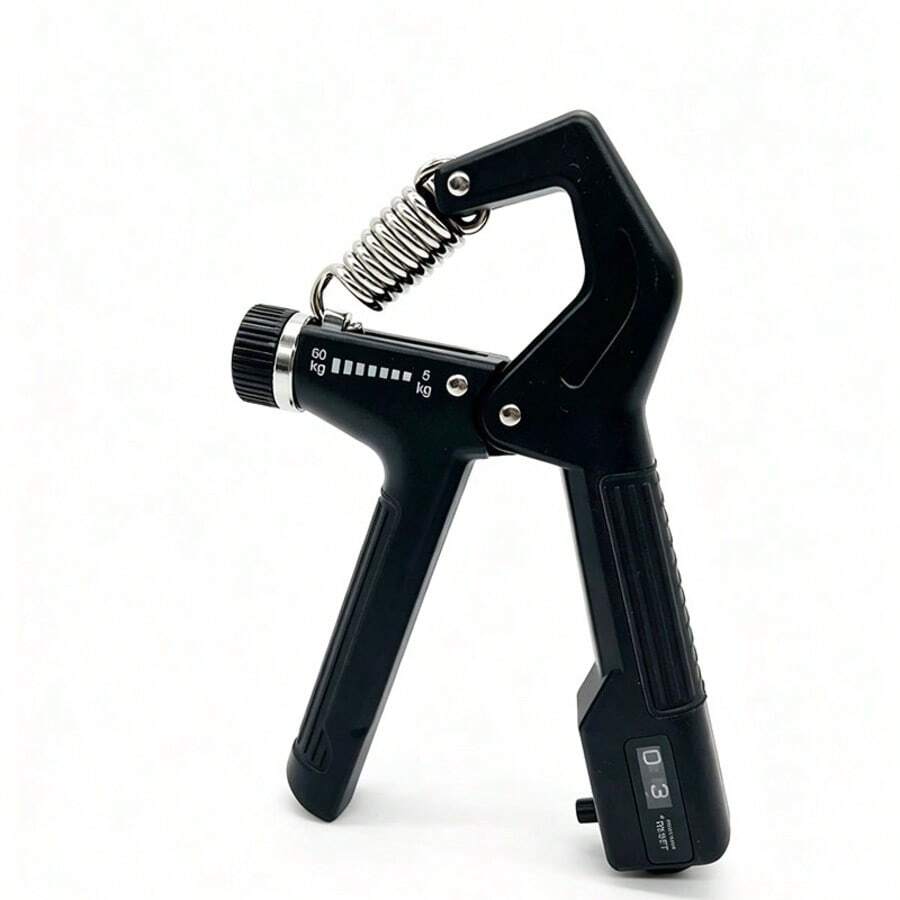 New Grip Strength Trainer, Adjustable Resistance With Counter, Portable And Durable, Suitable For Various Scenarios - Black - View 1